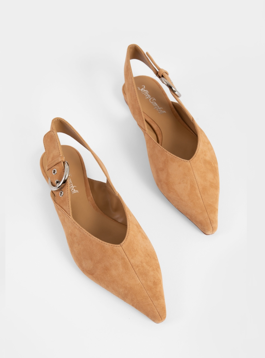 Jeffrey Cambpell Scone Mules - Beige