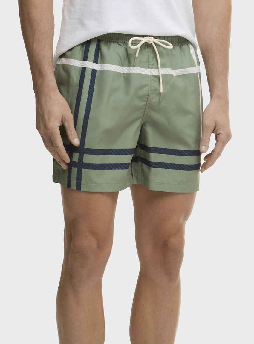 Barbour Twain Swim Shorts - Light Green