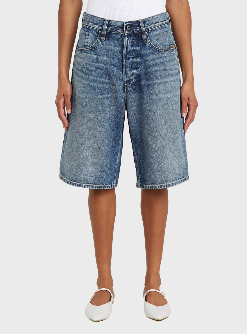 G-Star Bermuda Short Clean Edge - Dark Aged Denim