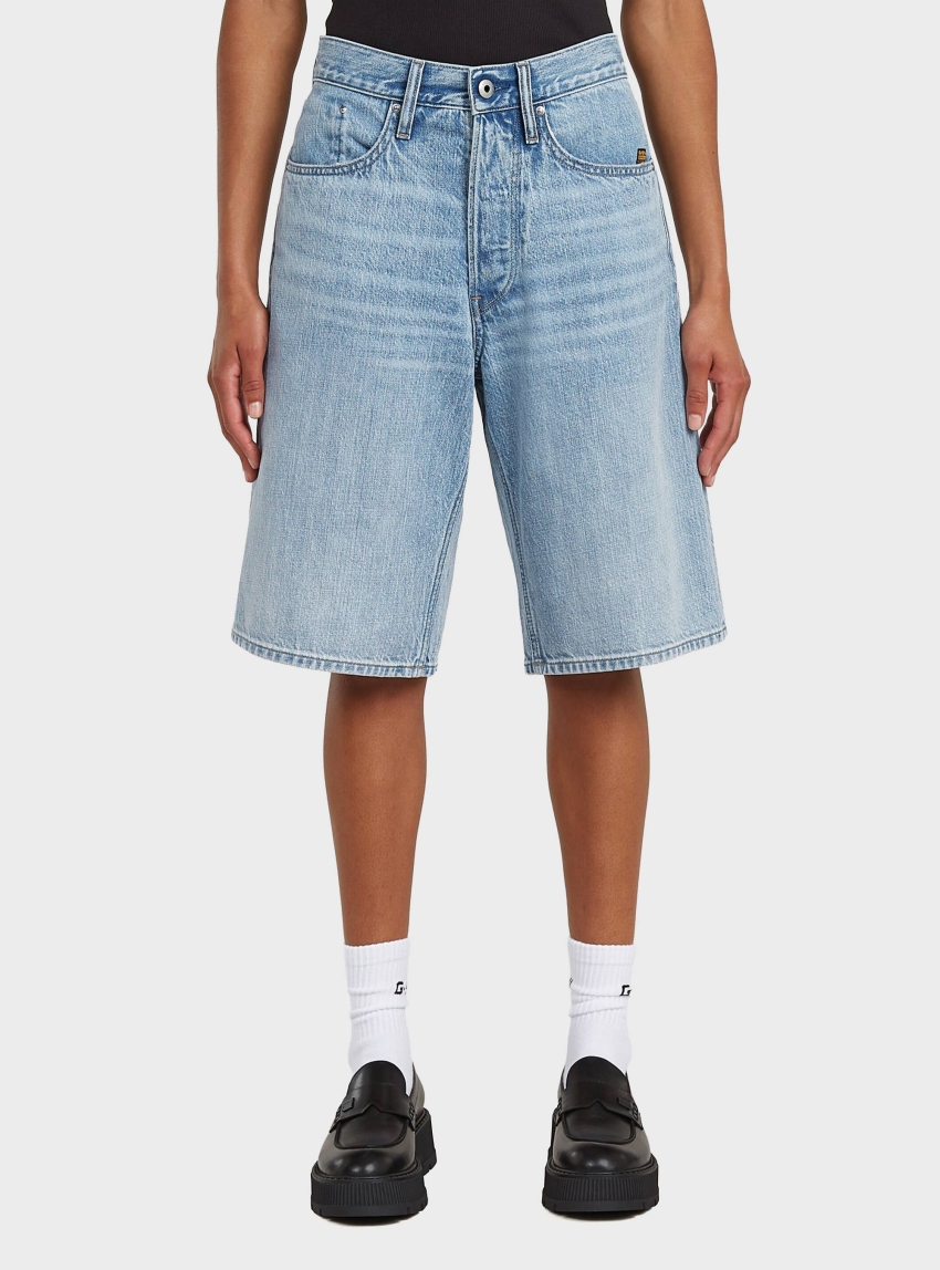 G-Star Bermuda Short Clean Edge - Medium Aged Denim