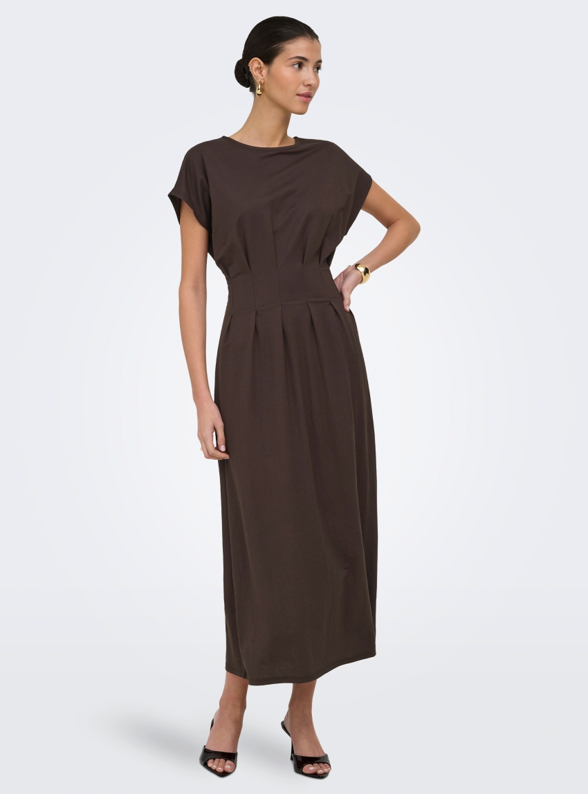 Jdyrebekka Midi Dress - Dark Brown