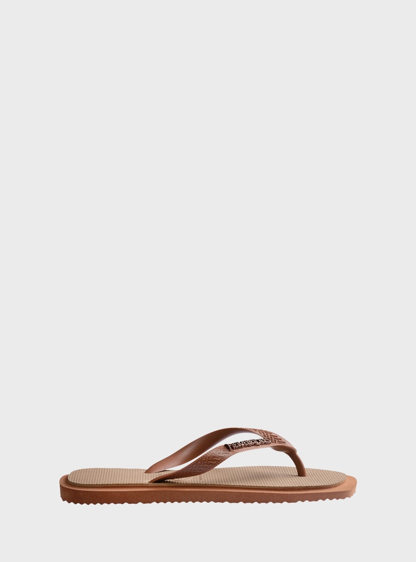 Havaianas Top Square Fusion Flip Flops - Rosegold