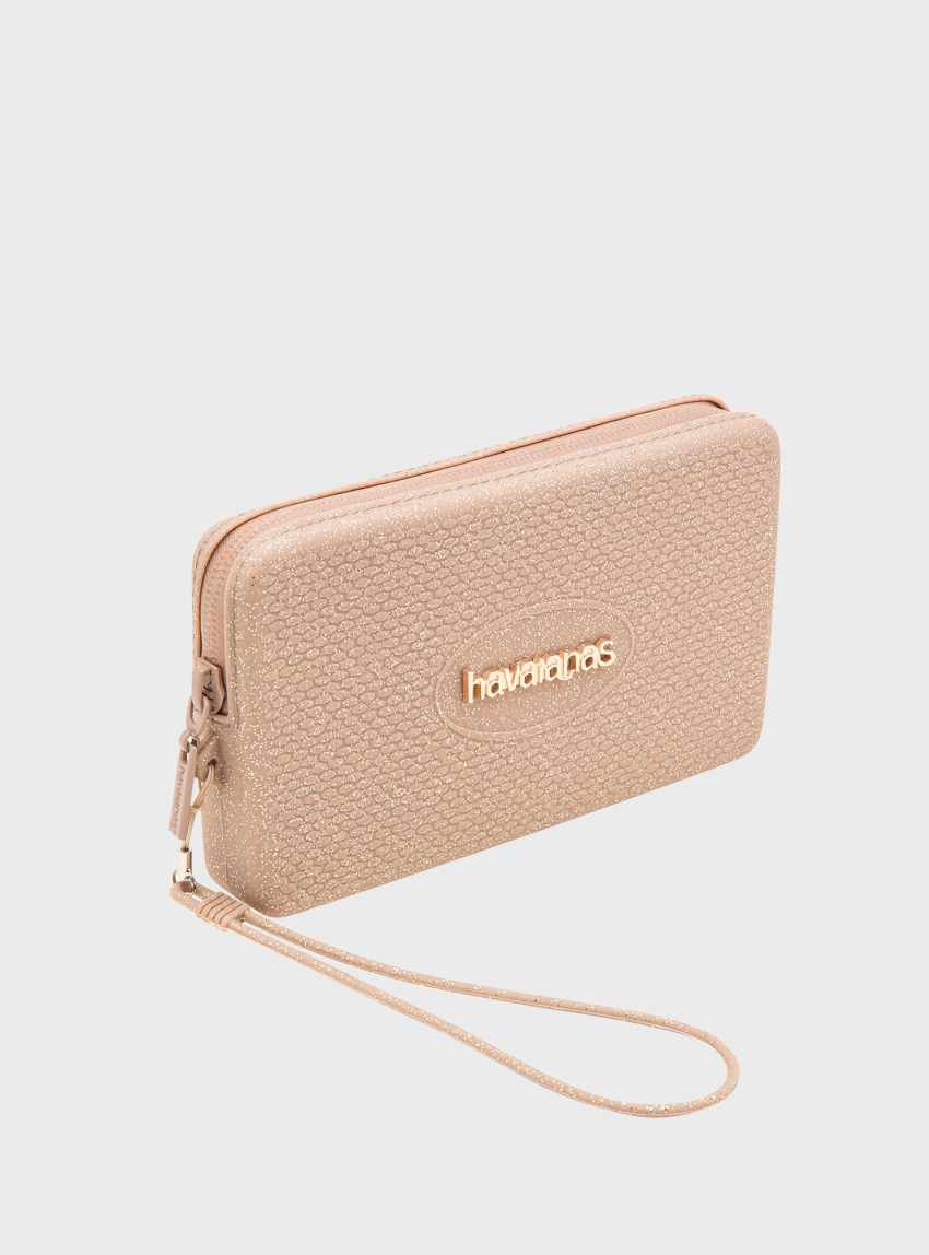 Havaianas Mini Glitter Bag - Gold