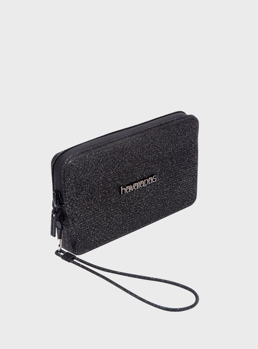 Havaianas Mini Glitter Bag - Black