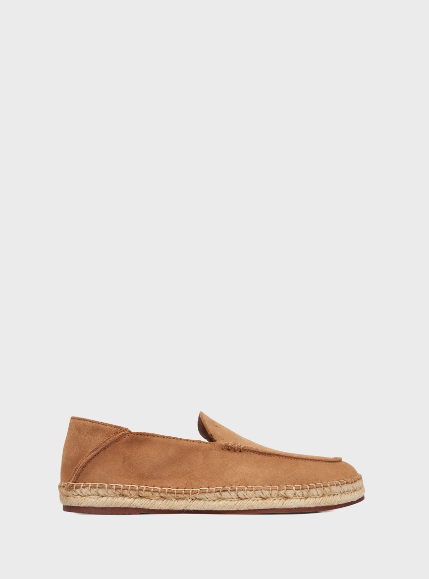 Guess Lopade Suede Moccasin - Light Beige