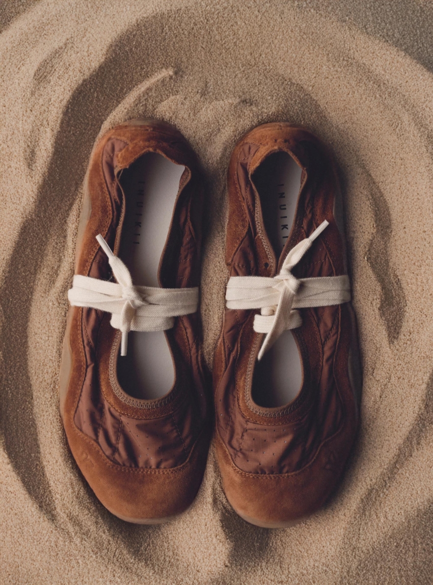 Inuikii Maliah Freeflow Ballerinas - Brown
