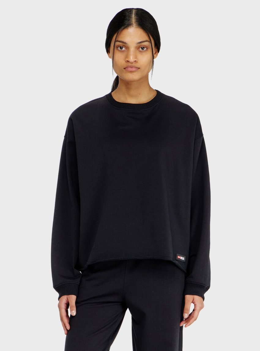 Diesel Patricia-D-Core Sweatshirt - Black & White