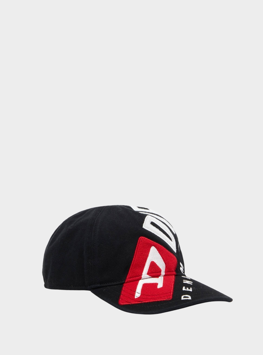 Diesel C-Div Cap - Black & White