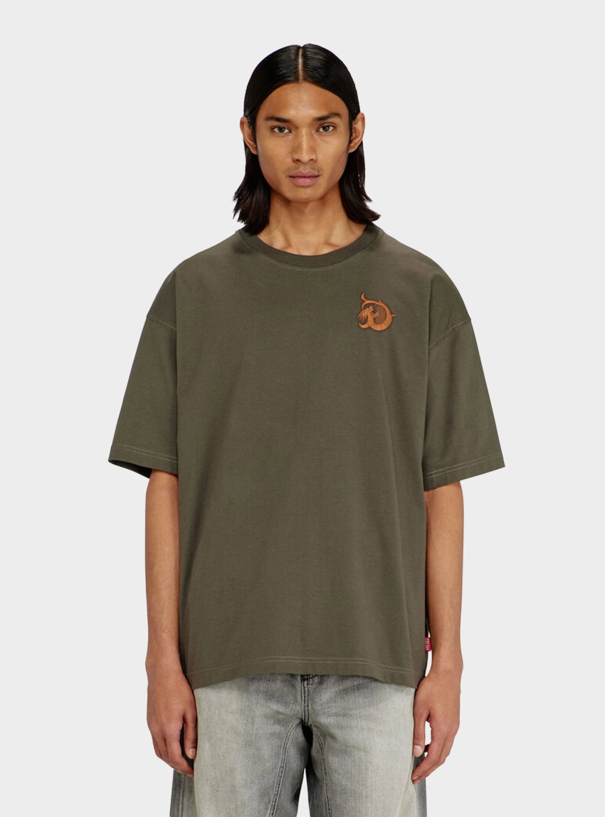 Diesel T-Boxt-Aa11 T-Shirt - Dark Olive Green