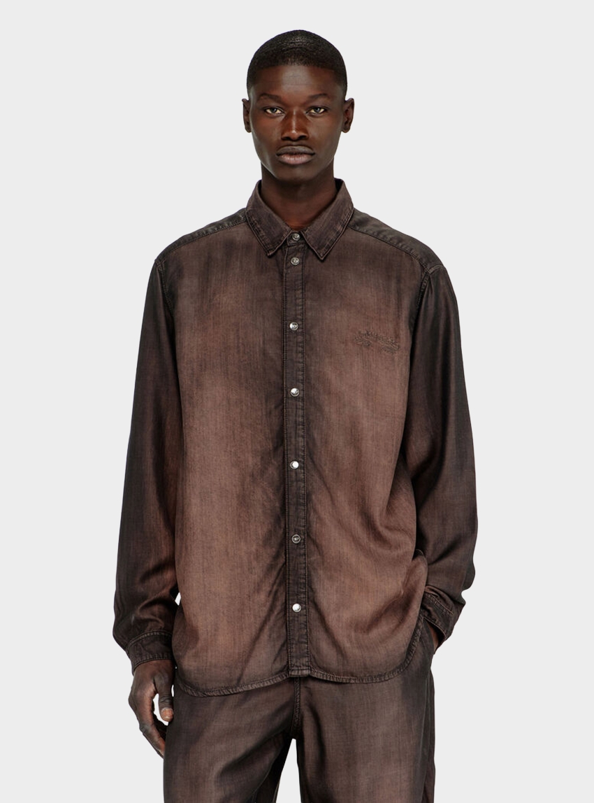 Diesel D-Simply-S16 Shirt - Brown
