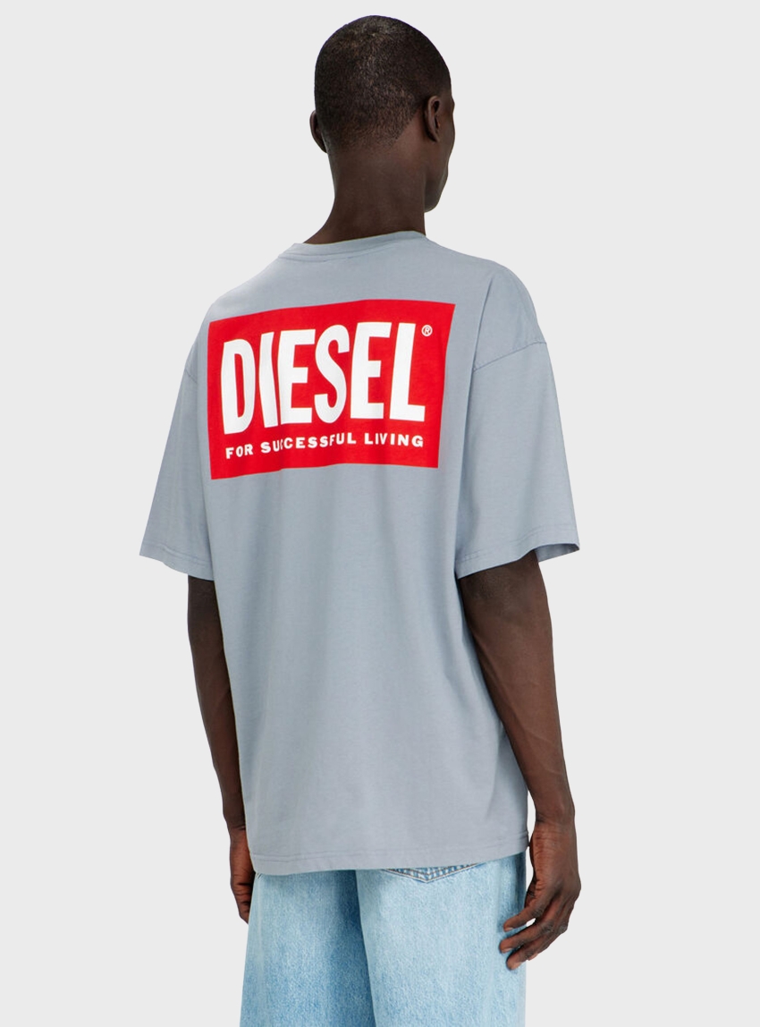 Diesel T-Boxt-Bisk T-Shirt - Light Grey