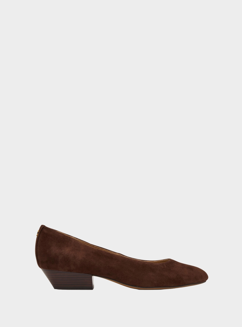 LAUREN Ralph Lauren Weslee Suede Ballet Flat - Brown