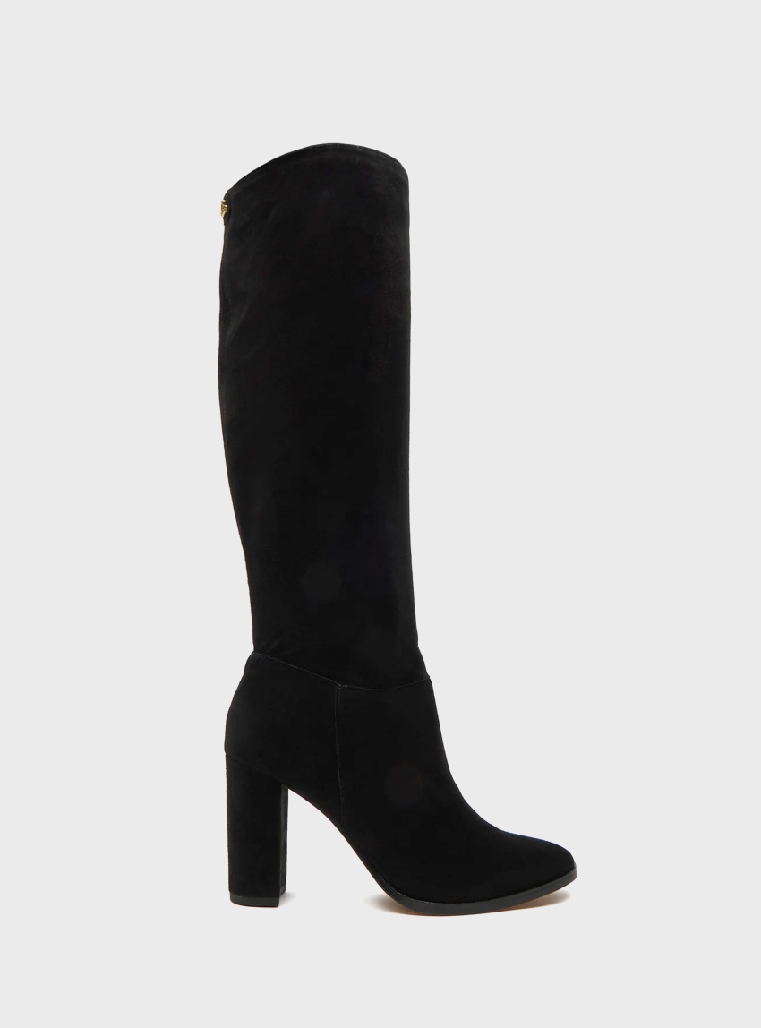 LAUREN Ralph Lauren Artizan Leather Boots - Black