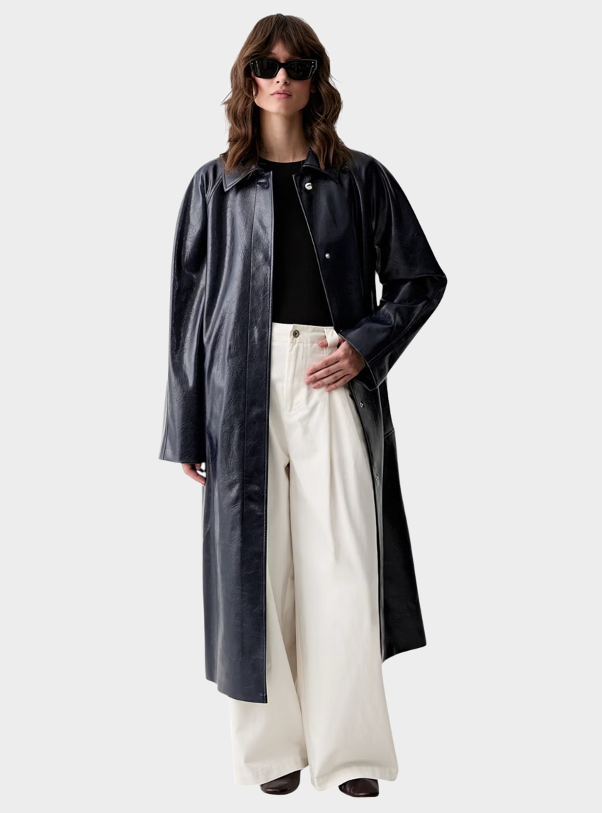 HUGO Trenchcoat Marede-1 - Blue