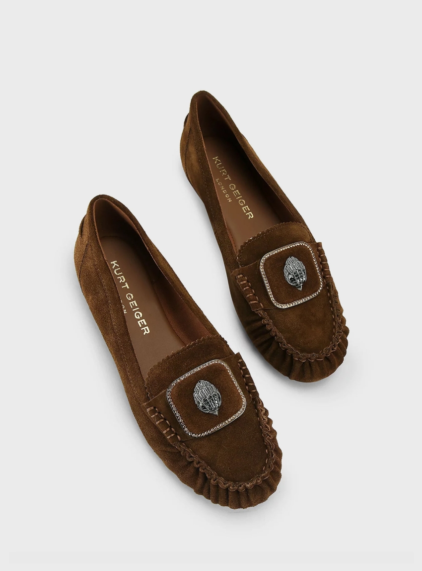 Kurt Geiger Pimlico Moccasin - Brown