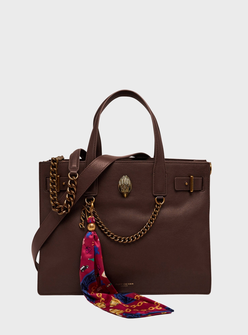 Kurt Geiger Sloane Tote Bag - Brown