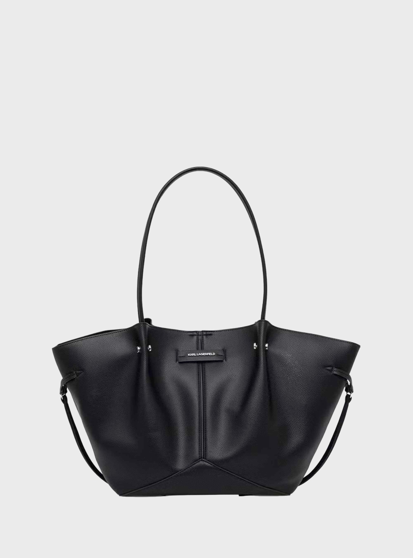 Karl Lagerfeld K/Pierced Medium Tote Bag - Black