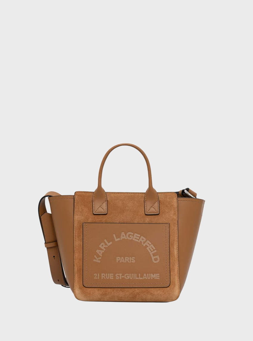 Karl Lagerfeld K/Daily Small Handbag - Camel