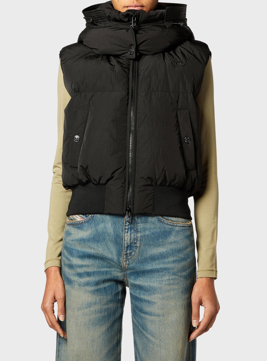 Diesel W-Peyt-Ssl-New-Wd Jacket - Black