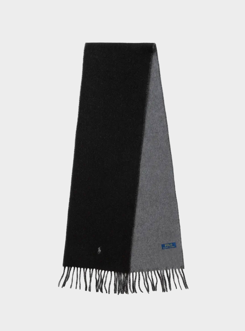 Polo Ralph Lauren Reversible Scarf - Black