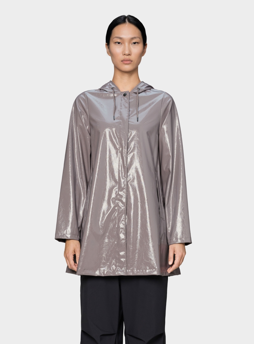 Rains A-Line W Jacket - Taupe