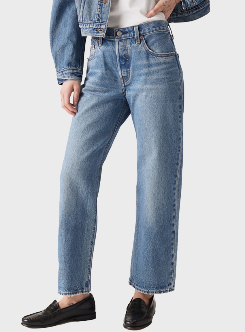 Levi's 501® 90's Ankle Jeans - Medium Aged Denim
