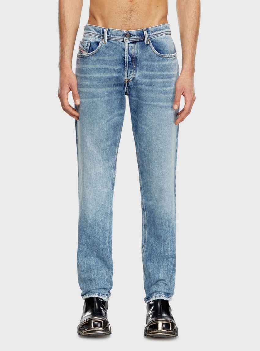 Diesel Tapered Jeans 2023 D-Finitive 09j54 - Medium Aged Denim