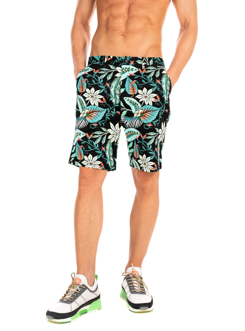 Scotch & Soda Chino Shorts-Green