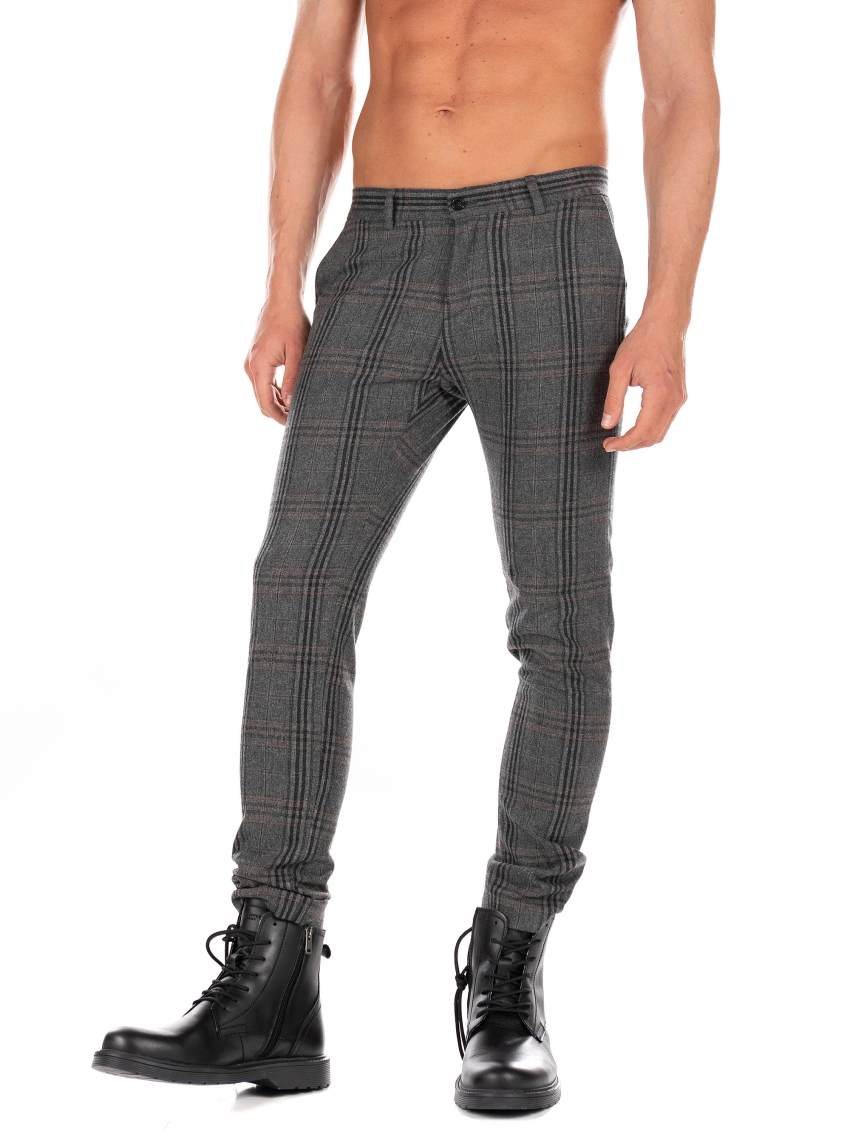 Paul MIRANTA Pants-Tartan