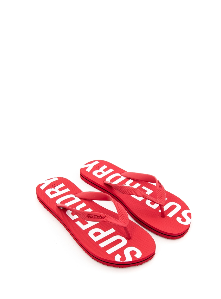 Superdry Code Essential Flip-Flops - Red