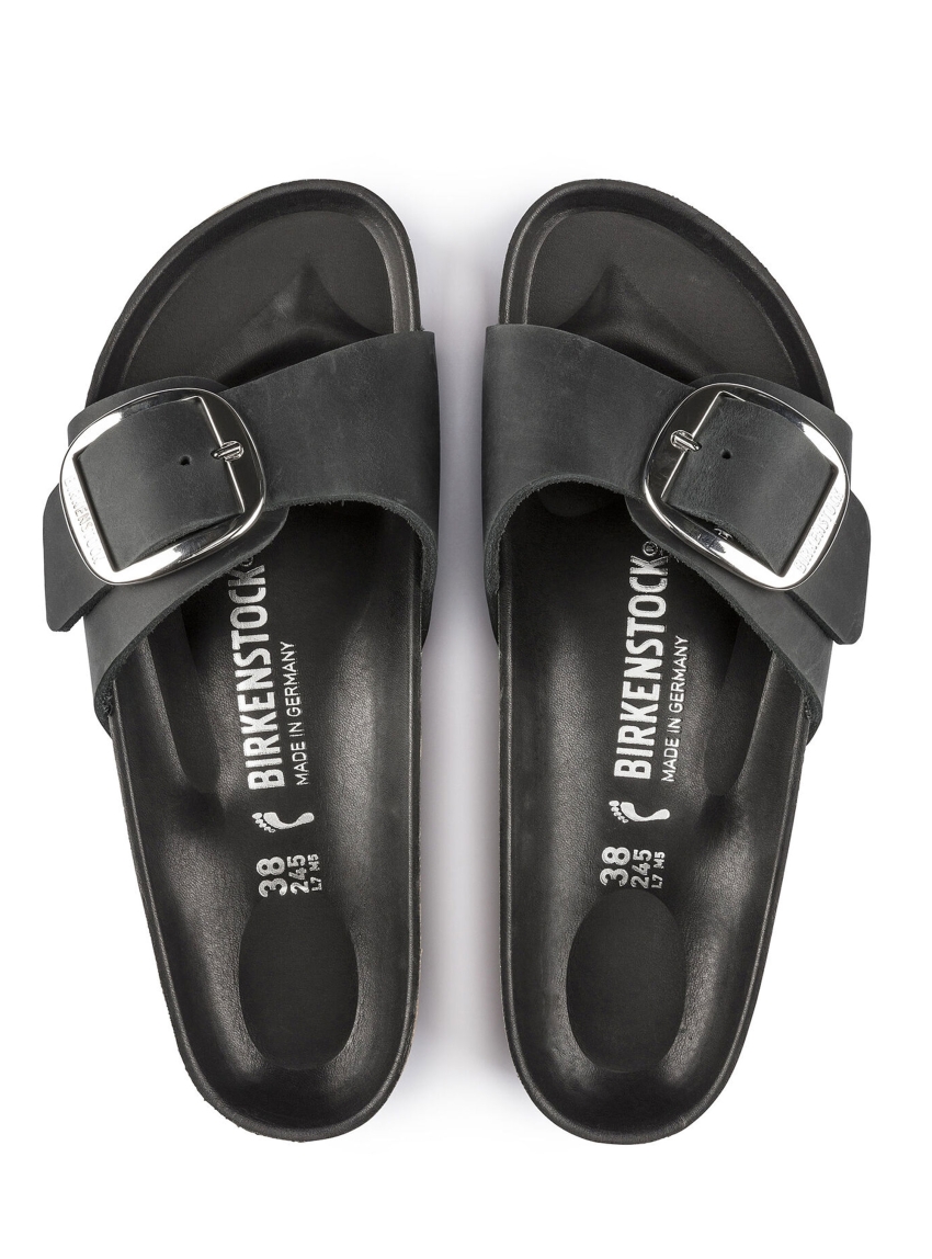 Birkenstock Sandals Madrid Big Buckle - Black