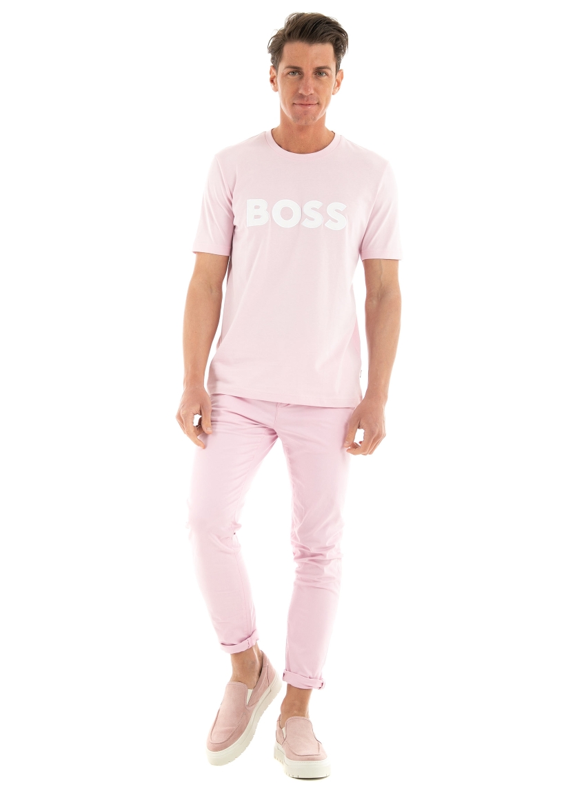 Scotch & Soda Mott- Super Slim Fit Chino Pants - Pale Pink