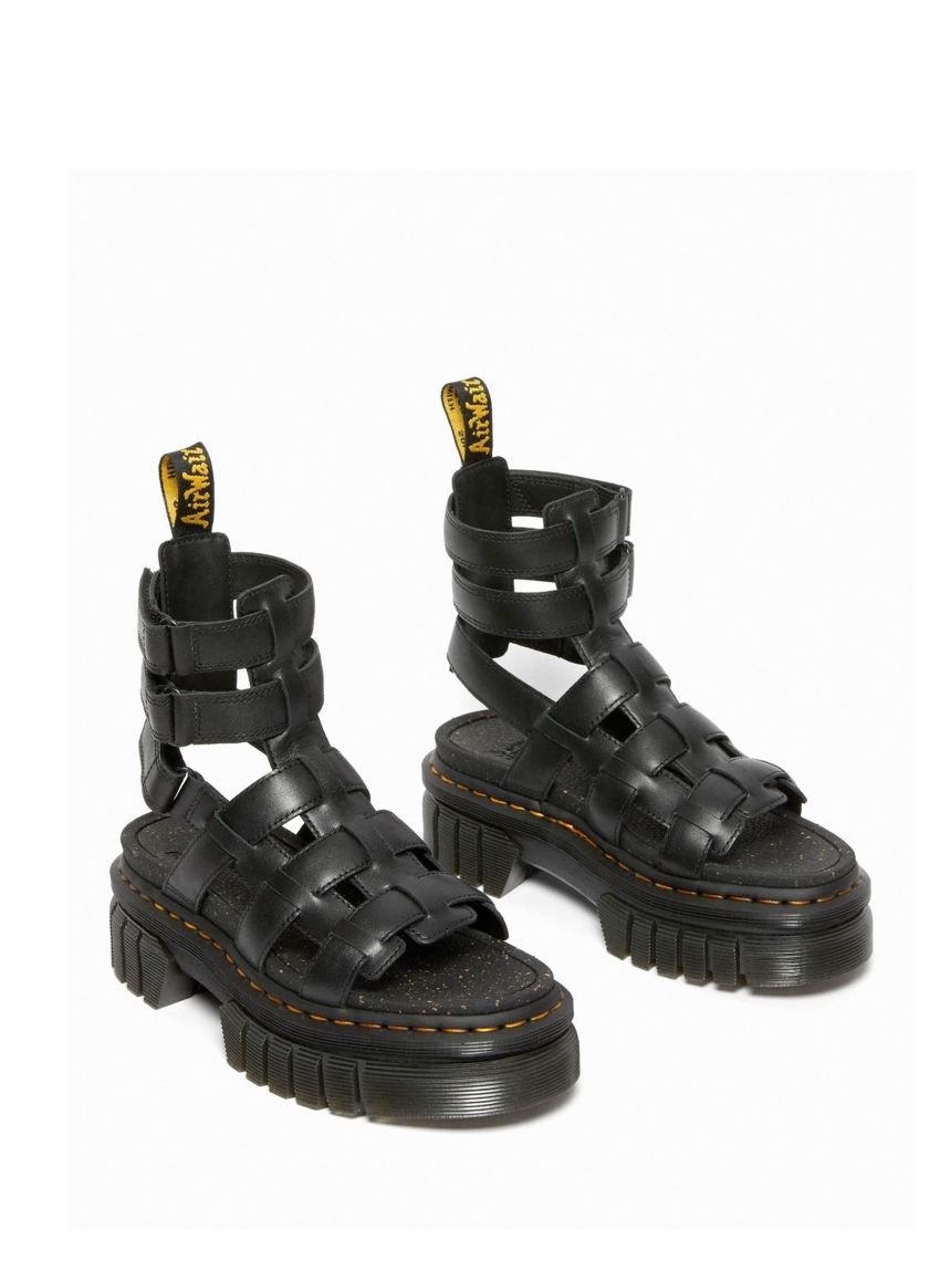 Dr Martens Ricki Gladiator Nappa Lux Sandals - Black