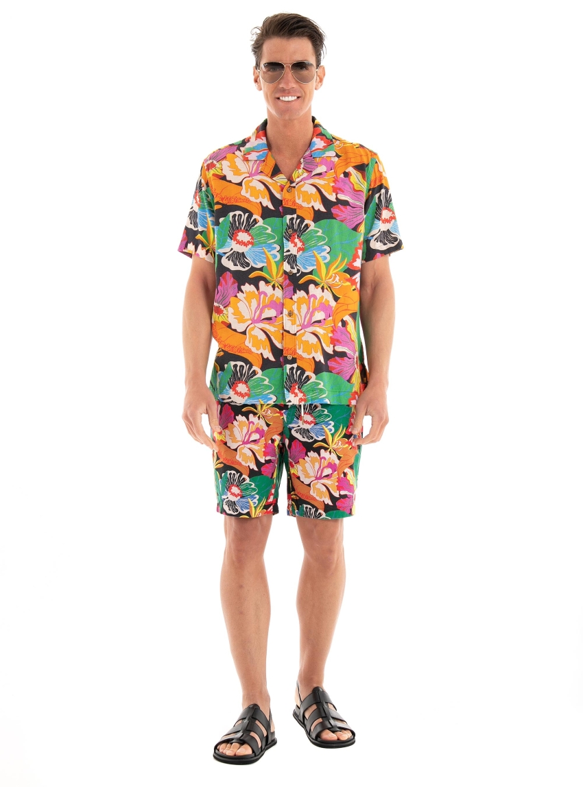 Scotch & Soda Fave Printed Floral Shorts - Multi Colors