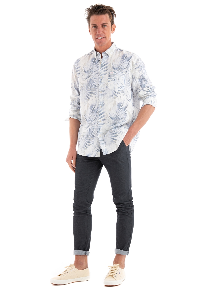 Jack & Jones Marco Summer Structure Chino Pants - Navy