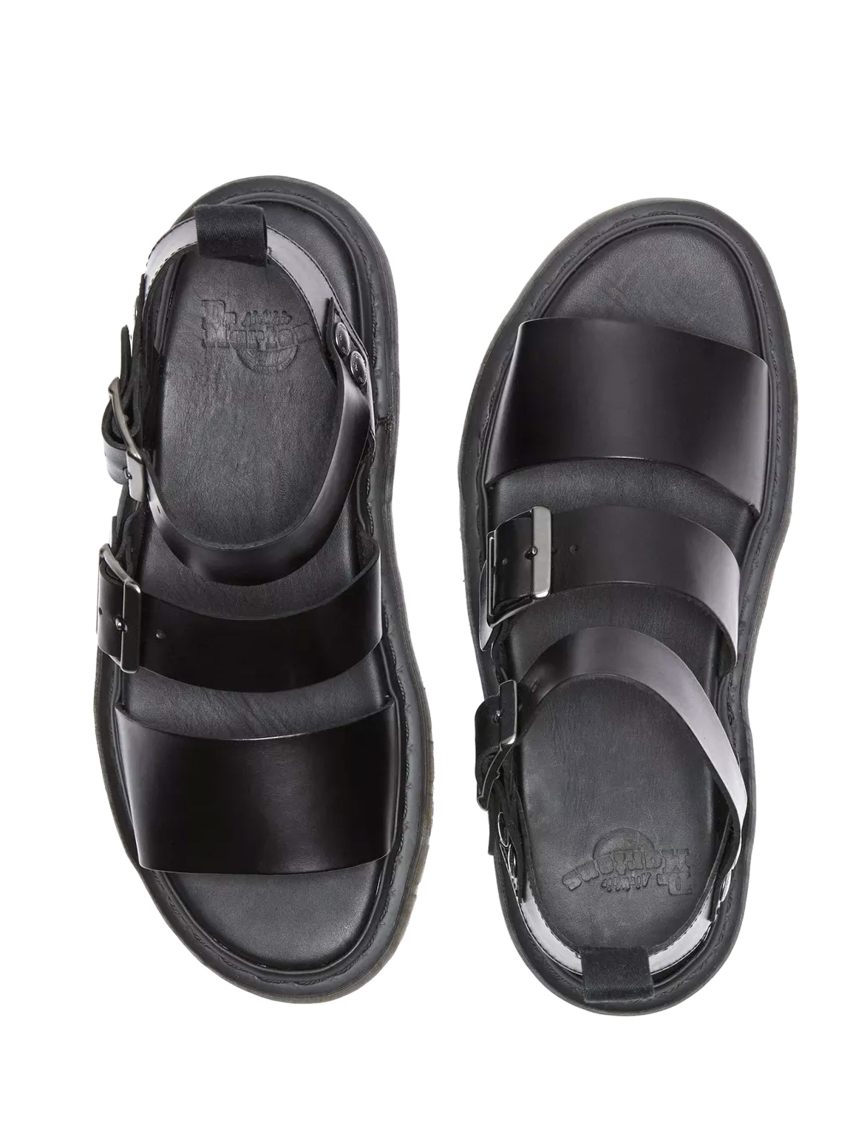 Dr Martens Gryphon Brando Strap Sandals - Black