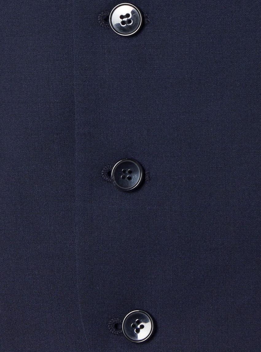 HUGO Slim Fit Waistcoat Vin212 - Blue