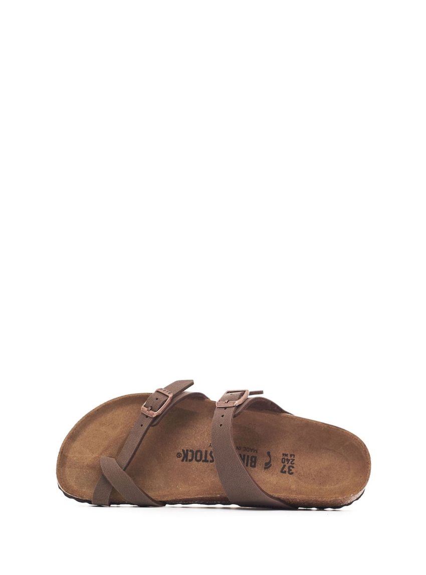 Birkenstock Mayari Birko Flor Narrow Fit Sandals - Taupe