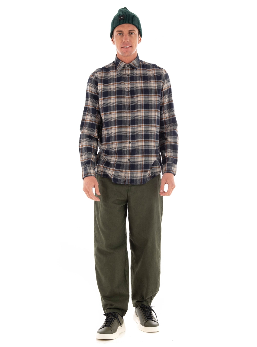 Selected Regowen-Flannel Shirt - Multi Colors