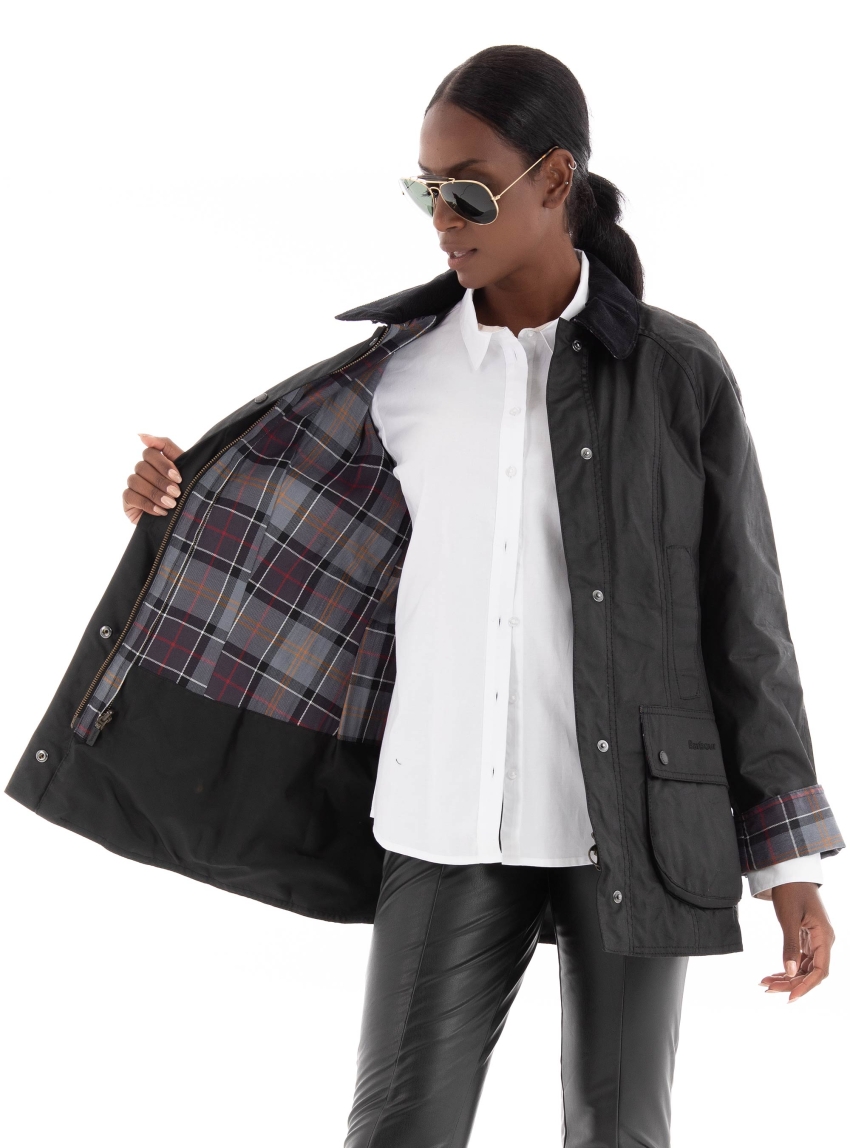 Barbour Beadnell® Waxed Jacket - Black