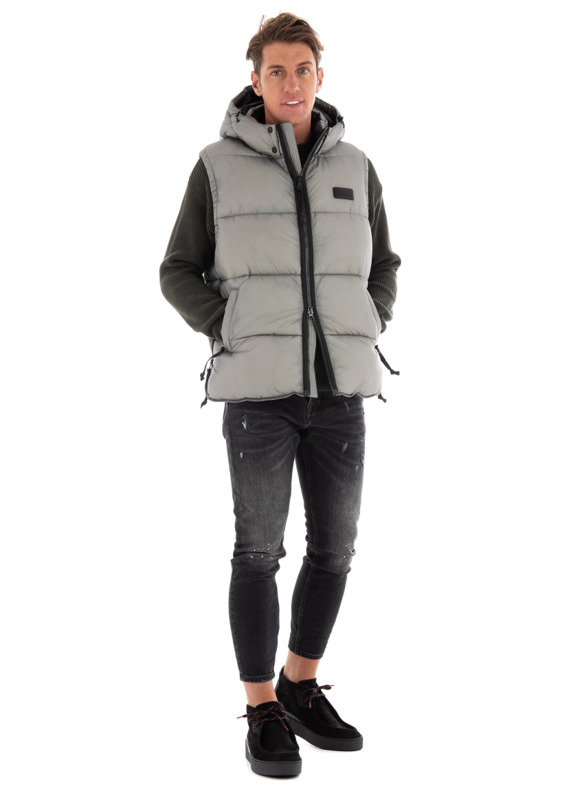 Barbour International Driesh Quilted Gilet - Grey