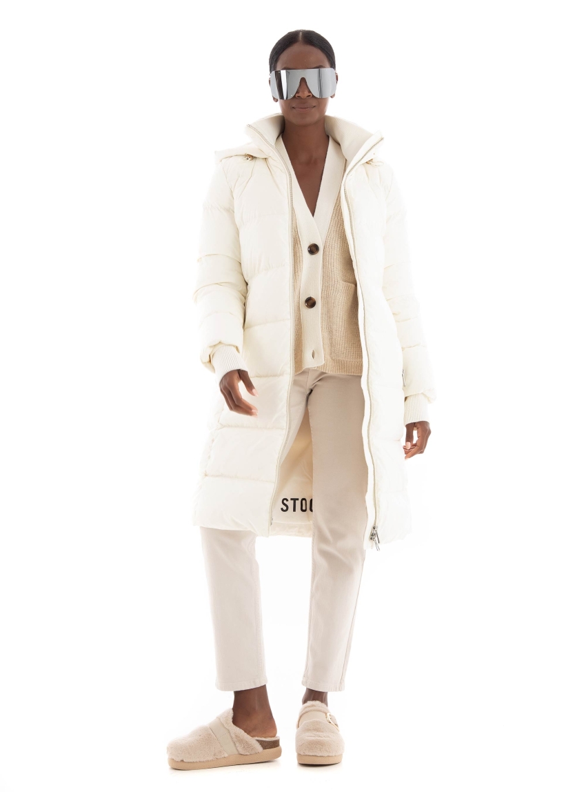 Marc O Polo Hoodie Coat - Cream