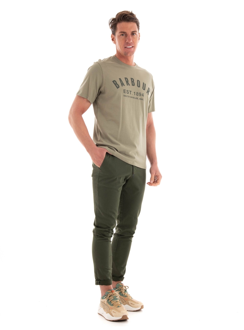 Dstrezzed Lancaster Tapered Jogger Twill Knit - Dark Olive Green