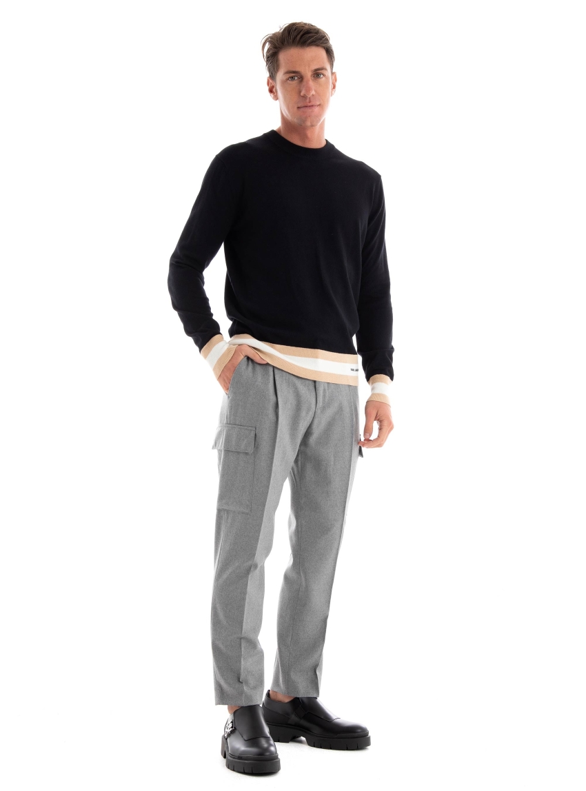 Manuel Ritz Pants - Dark Grey