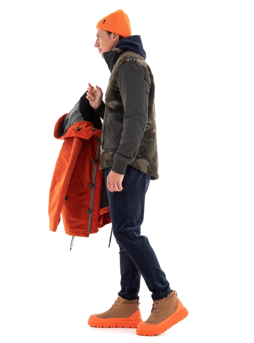 G-Star 2-In-1 Adaptable Vodan Jacket - Orange Red