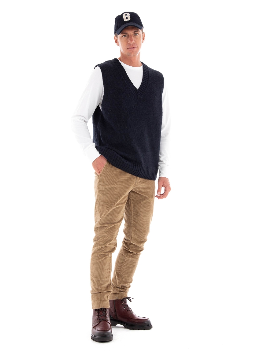 Dstrezzed Fonda Slim Fit Chino Pants  - Beige