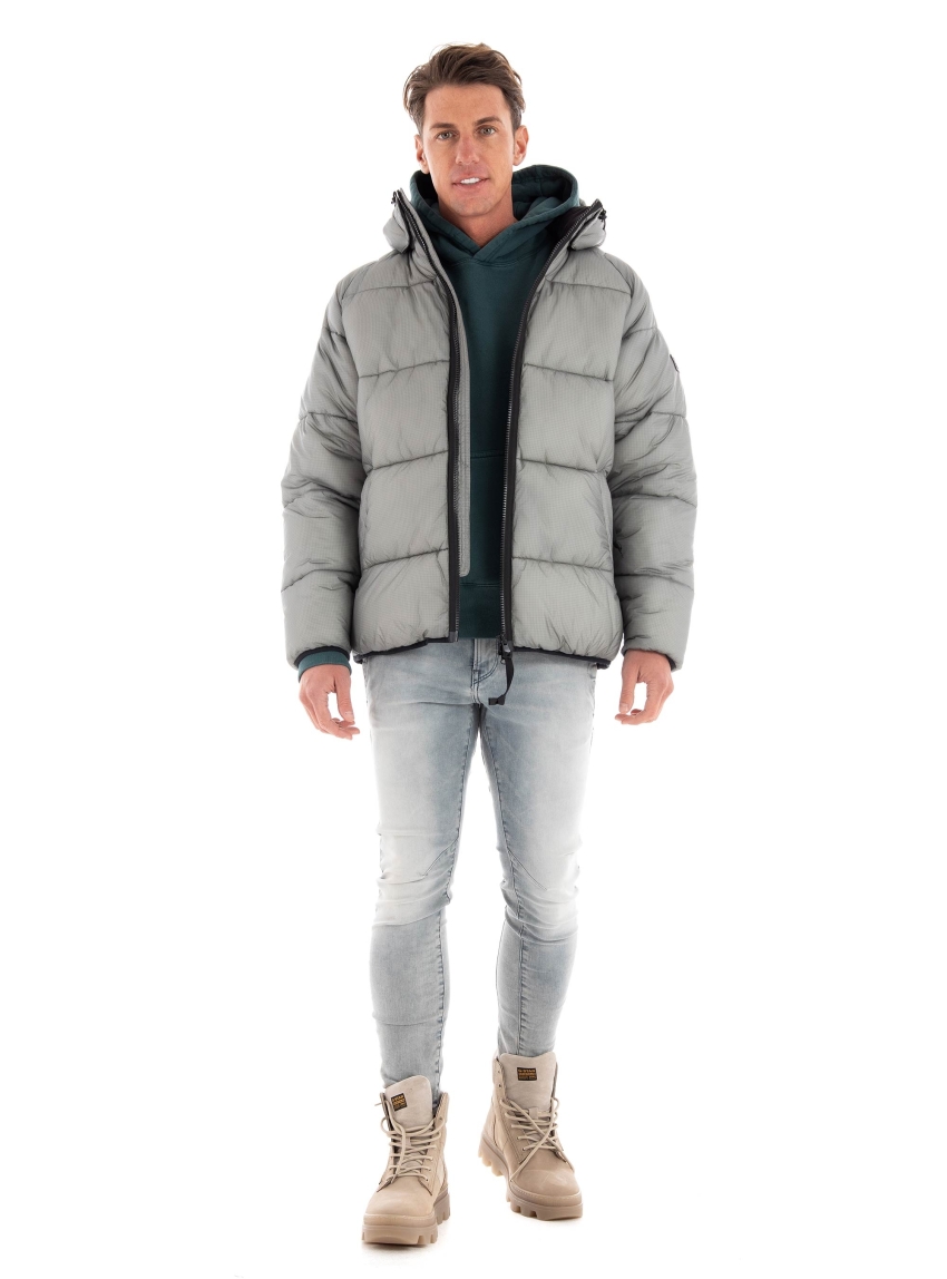 Barbour International Driesh Quilted Jacket - Grey