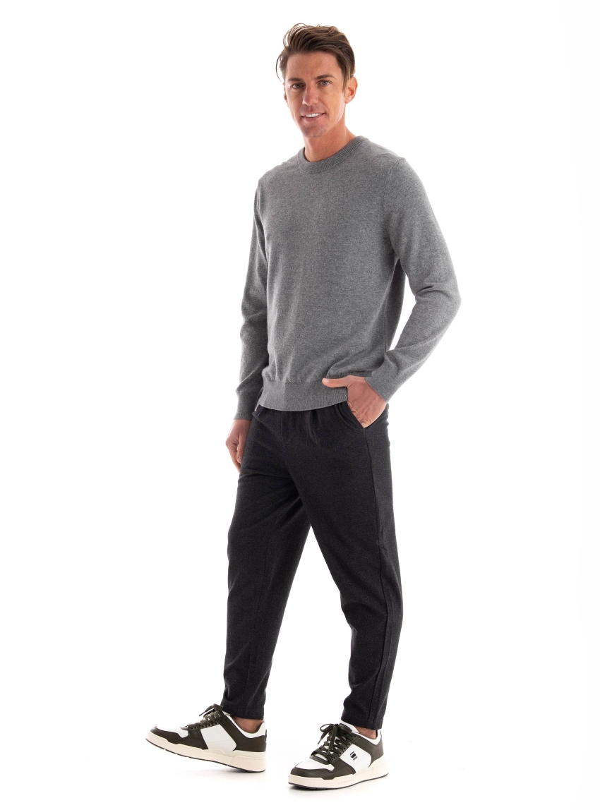 Marc O Polo Crewneck Knit - Grey Melange