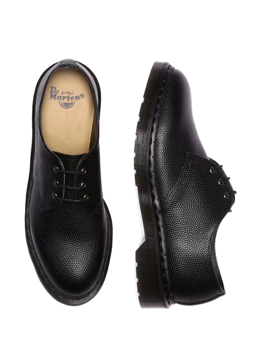 Dr Martens 1461 Atlas Pebble Grain Shoes - Black