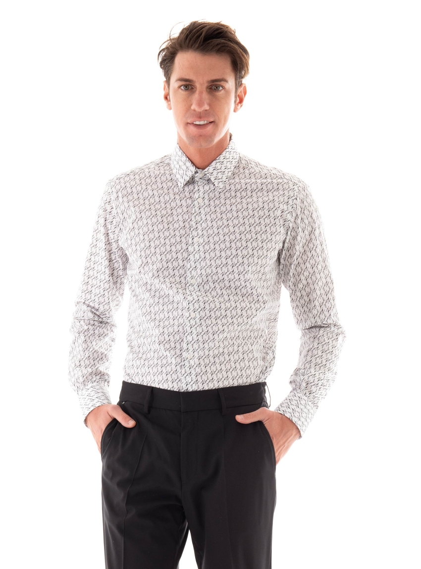 Karl Lagerfeld Modern Fit Shirt - White